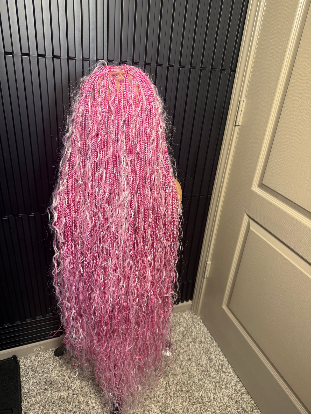 Full lace knotless boho braids 40inches