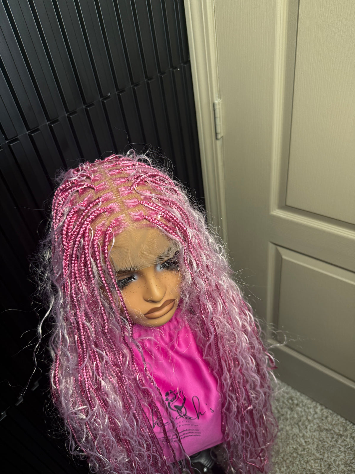 Full lace knotless boho braids 40inches