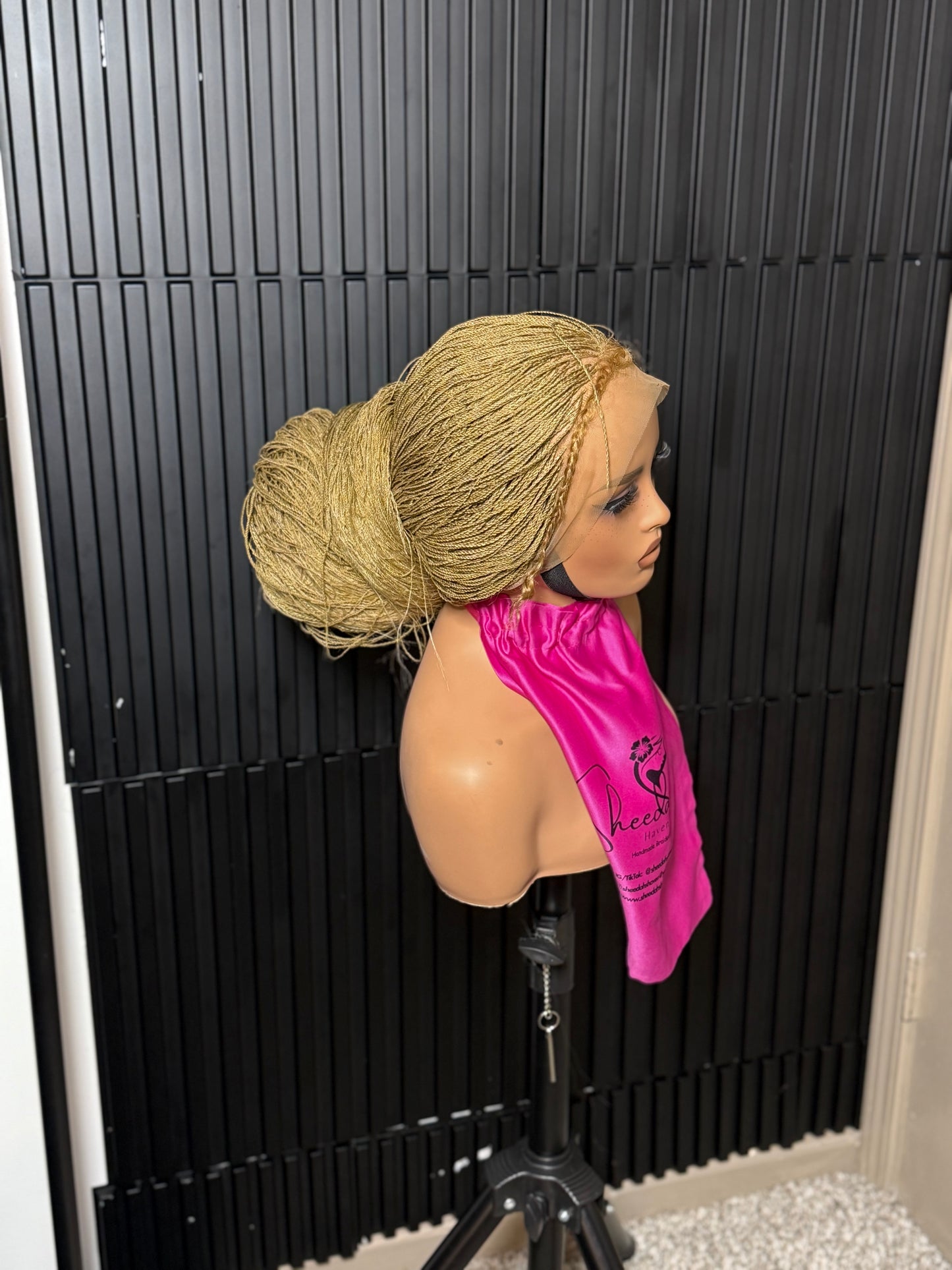 Full Lace Wig Micro twist braid