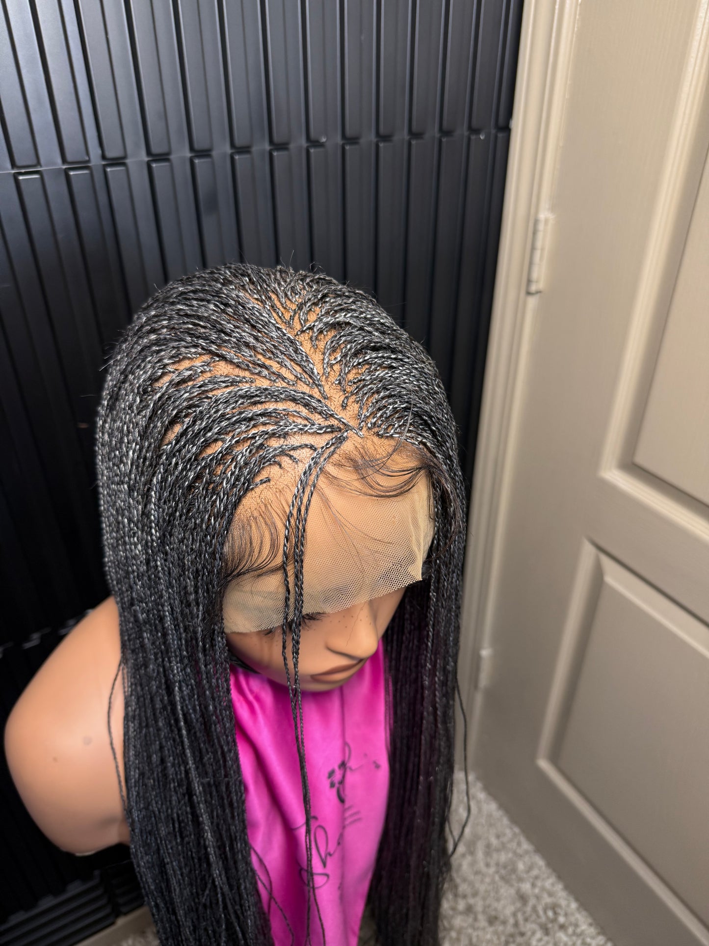 Full Lace Wig Micro twist braid