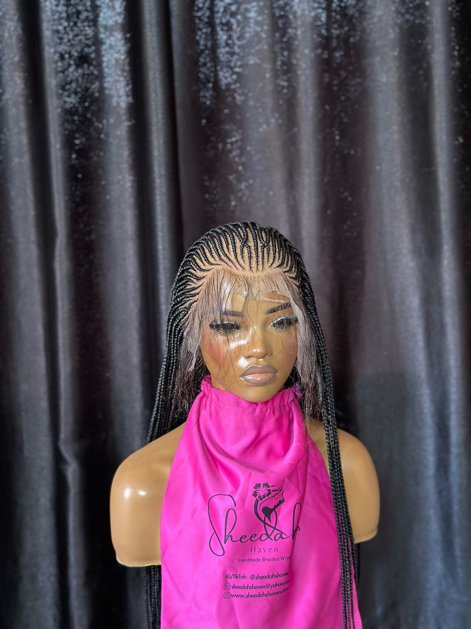 13by4 Cornrow Human Hair Lace  Frontal