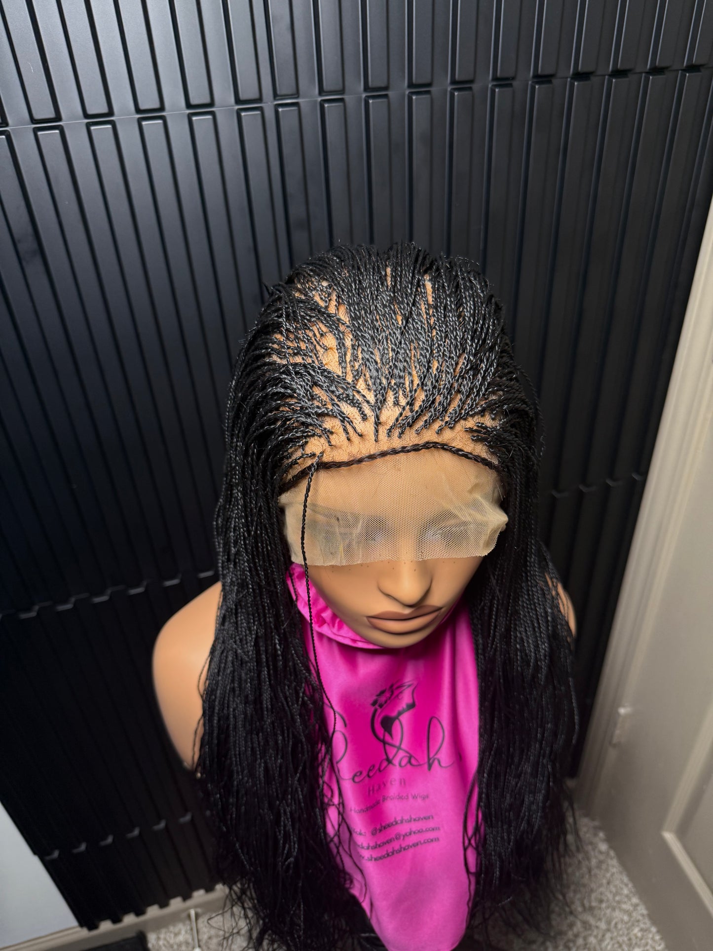 Full Lace Wig Micro twist braid