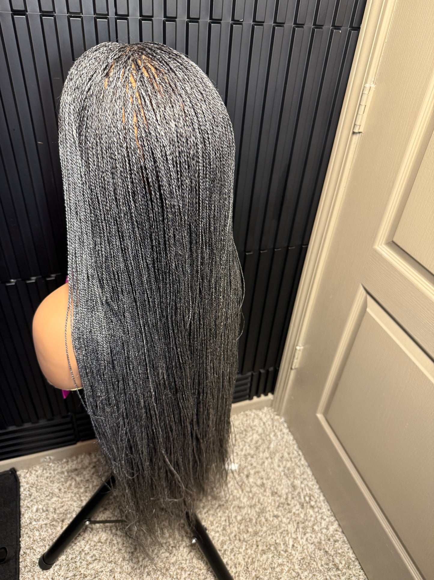 Full Lace Wig Micro twist braid