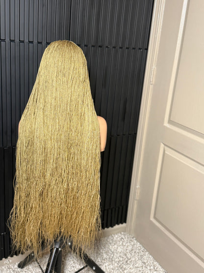 Full Lace Wig Micro twist braid