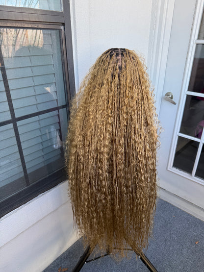 Full lace knotless boho braids 40inches