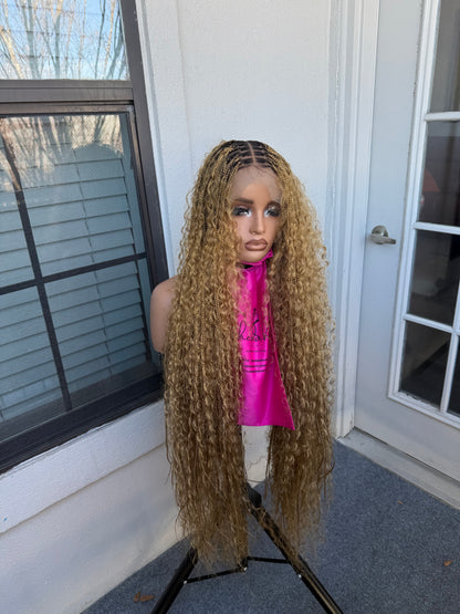 Full lace knotless boho braids 40inches