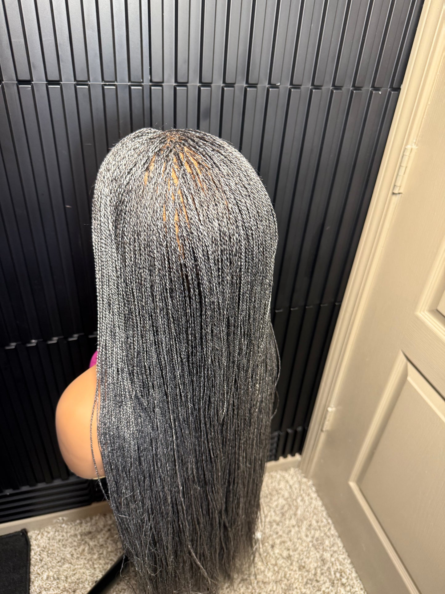 Full Lace Wig Micro twist braid
