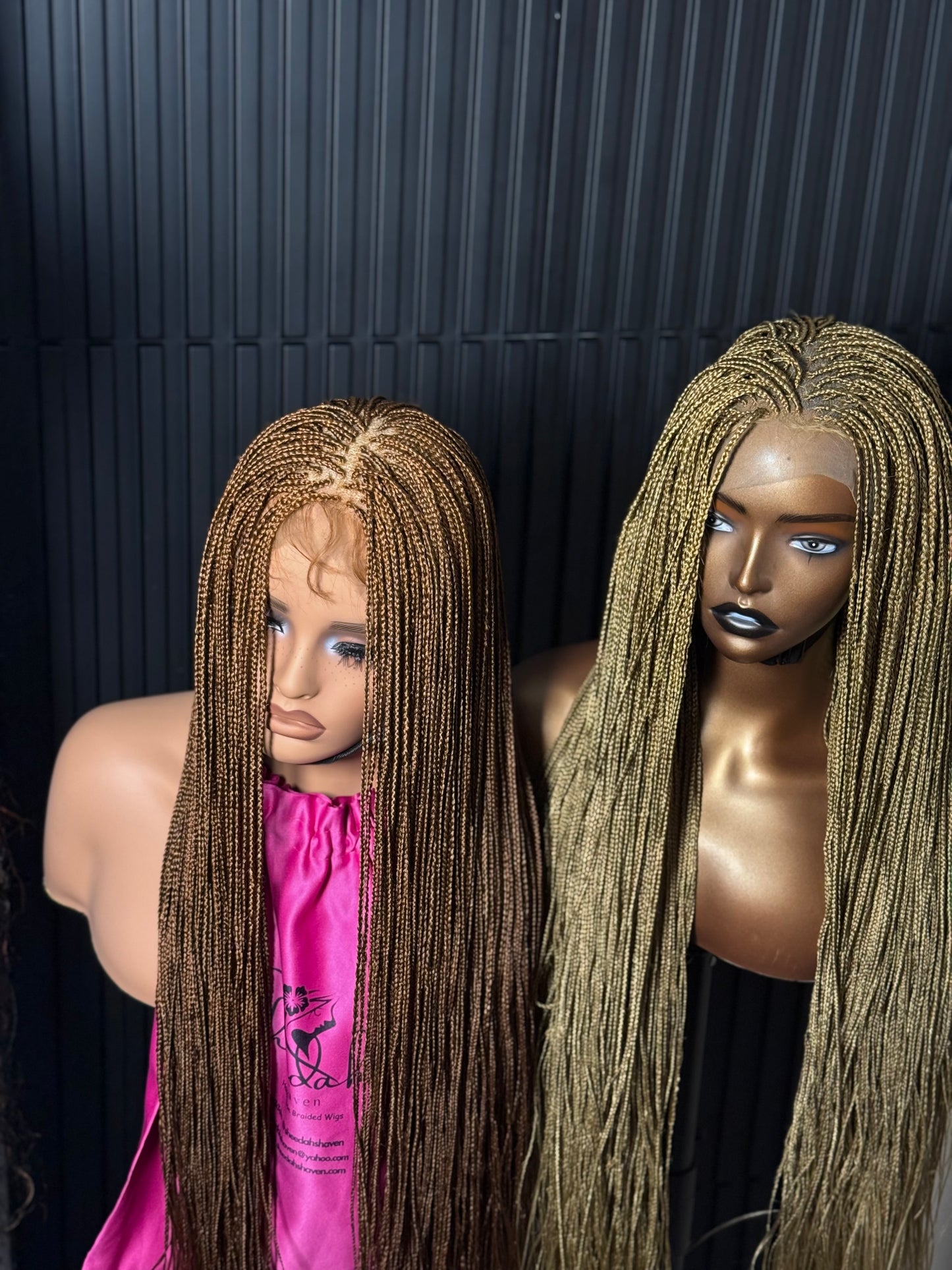 Black colour Traditional Micro Braids