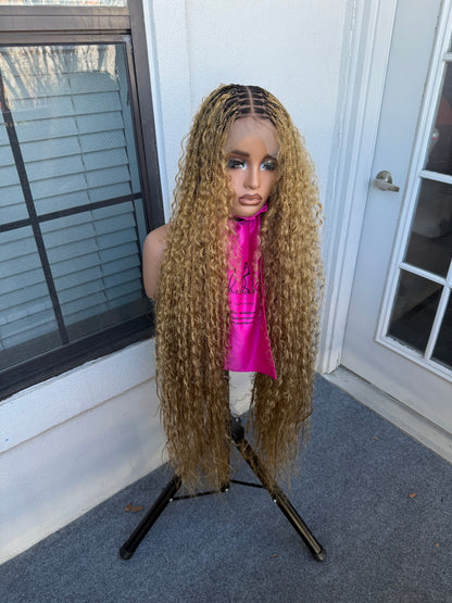 Full lace knotless boho braids 40inches
