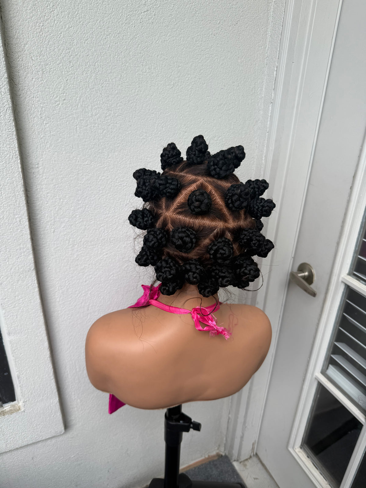 Diamond Cut Bantu human hair full lace