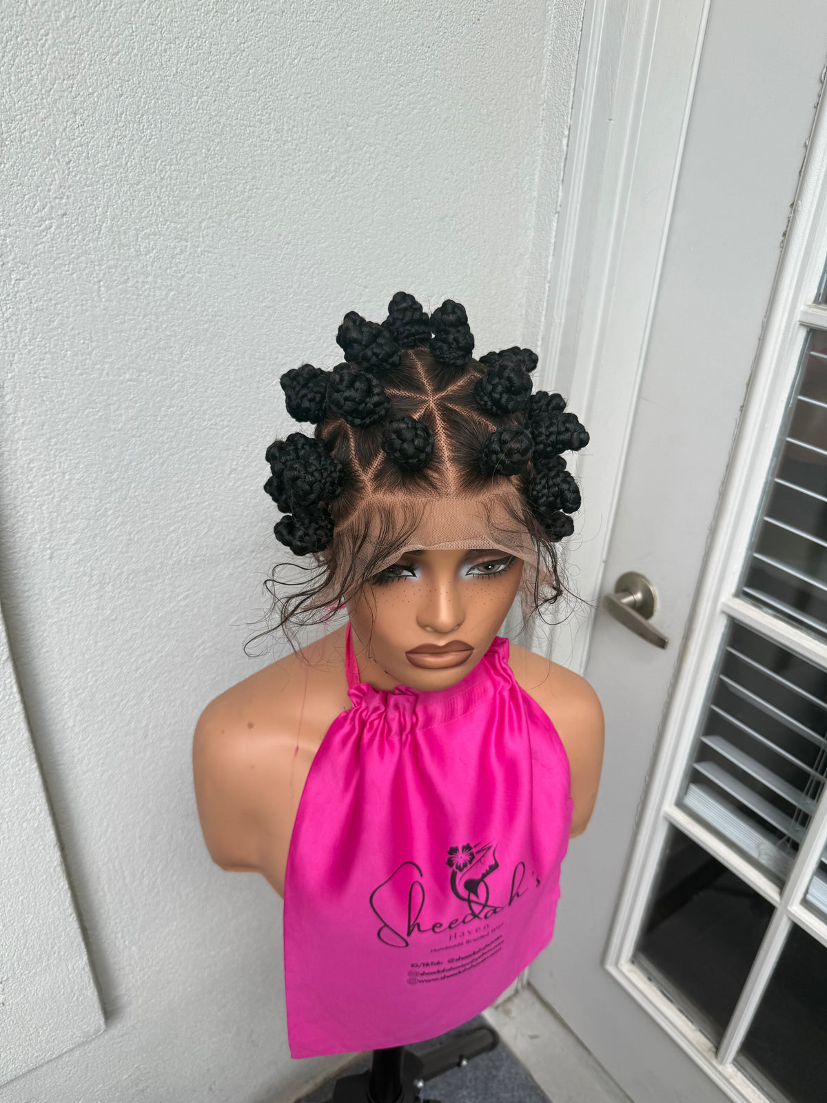 Diamond Cut Bantu human hair full lace