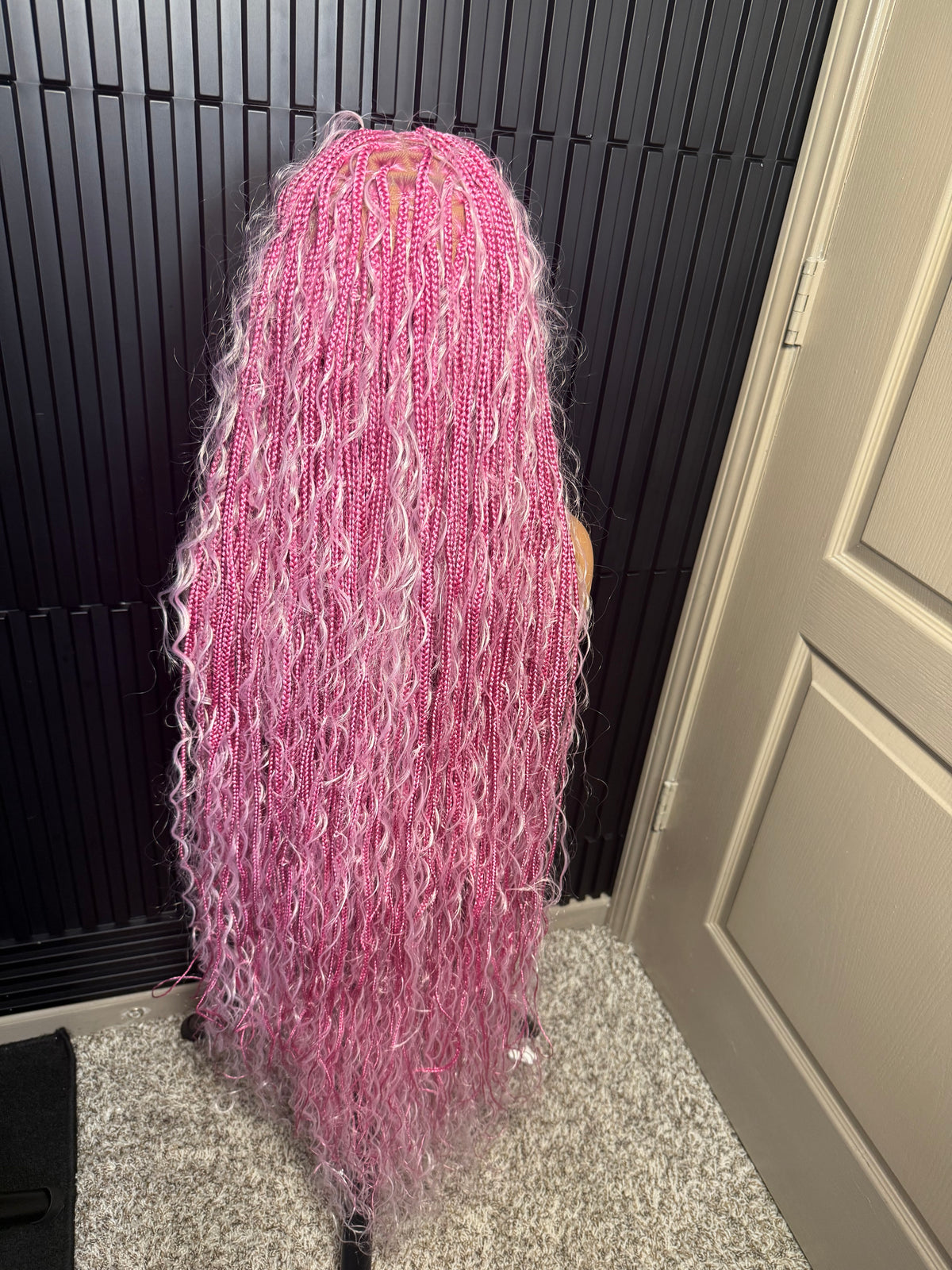 Full lace knotless boho braids 40inches