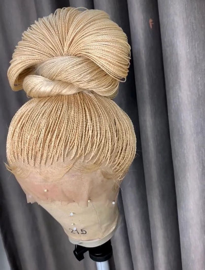 Full Lace Wig Micro twist braid
